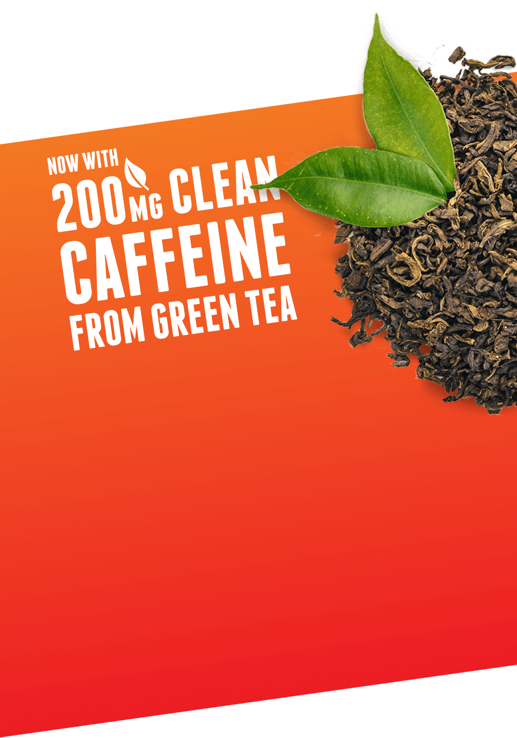 200mg clean caffeine from green tea